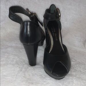 BNWOT Charles David Platform Peep Toe Heel